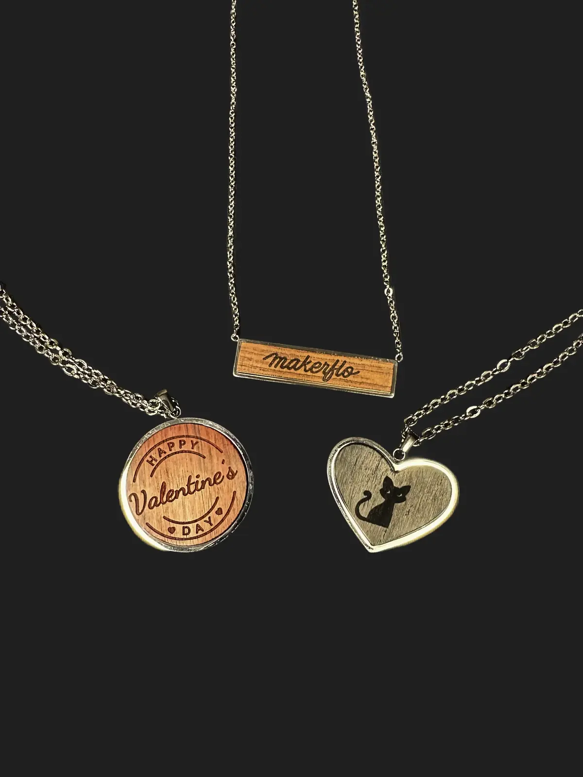 Wood Pendant Jewelry